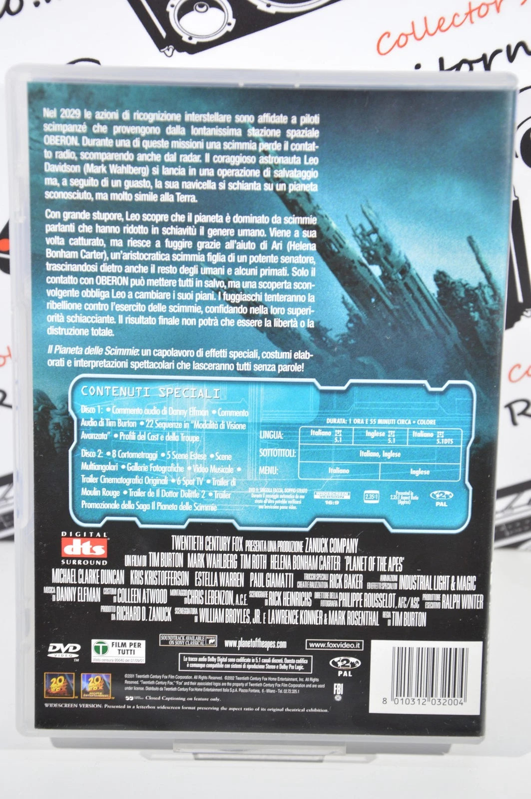 Il pianeta delle scimmie edizione speciale doppio Dvd