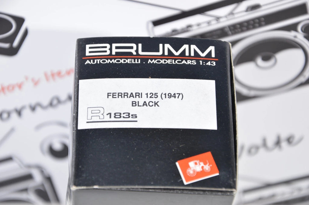 Ferrari 125 (1947) black