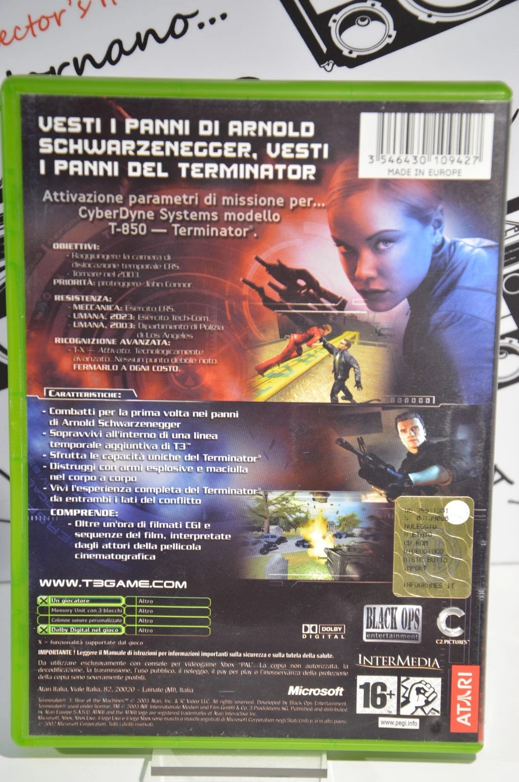 Terminator 3 macchine ribelli Xbox