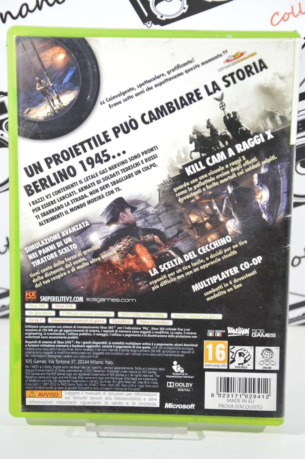 Sniper elite Xbox 360