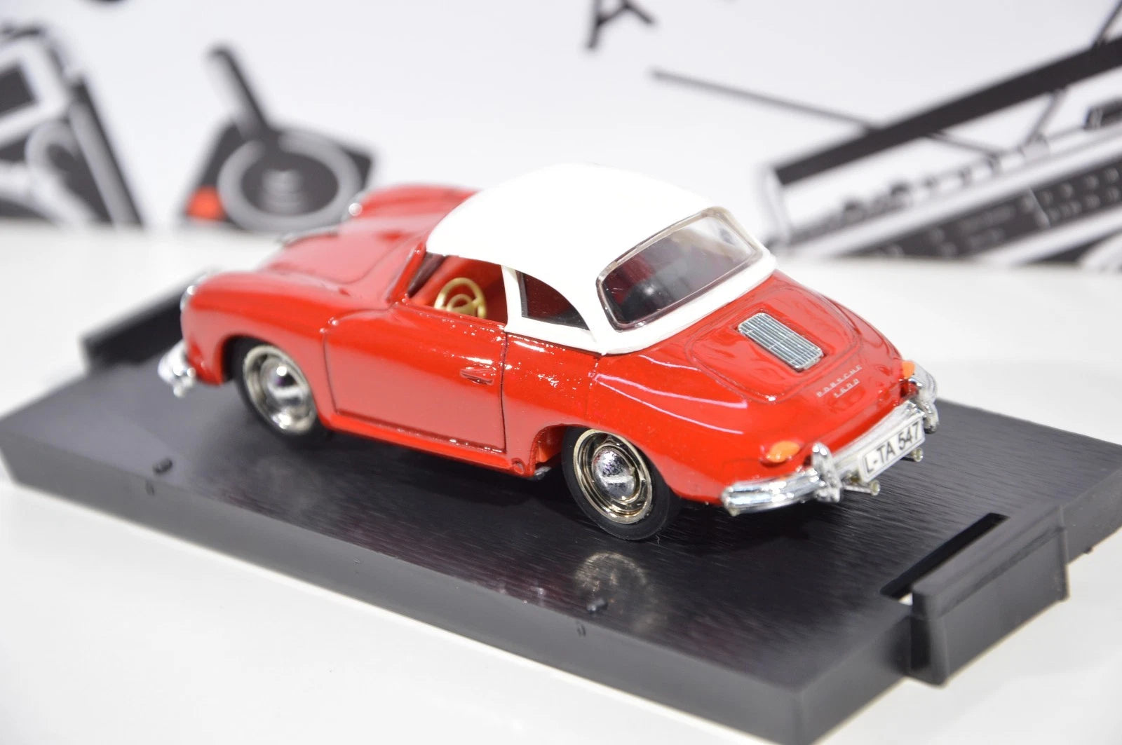 Porsche 356 Hard top 1952 Brumm 1:43