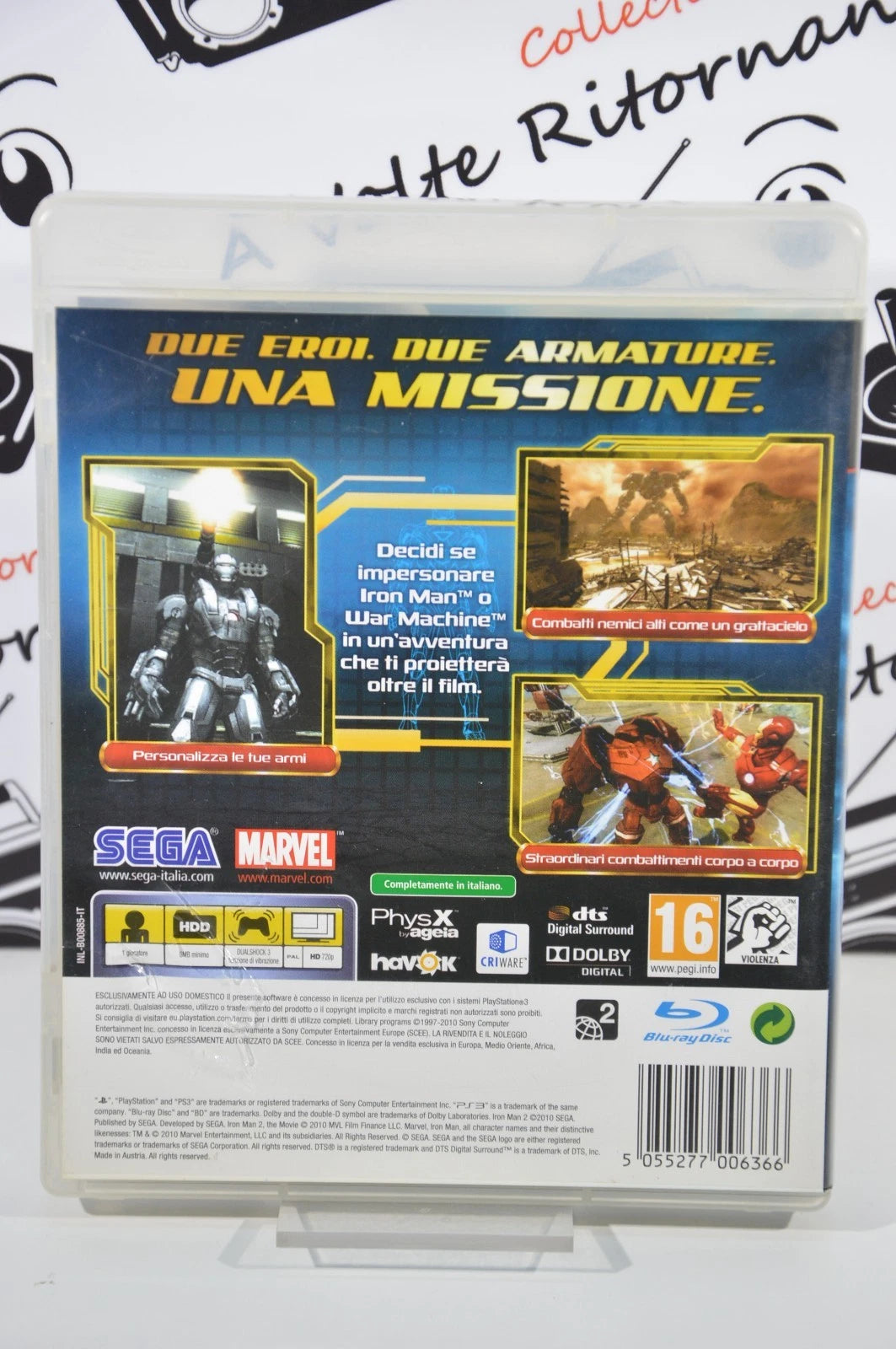 Iron man 2 il videogioco Playstation 3