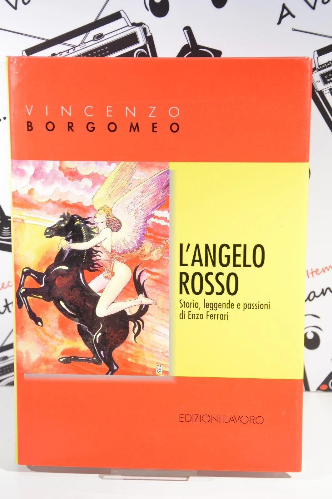 L'angelo rosso libro storie e leggende di Enzo Ferrari