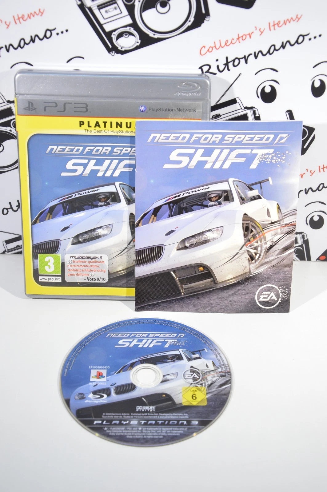 Need for speed Shift Platinum Play Station 3