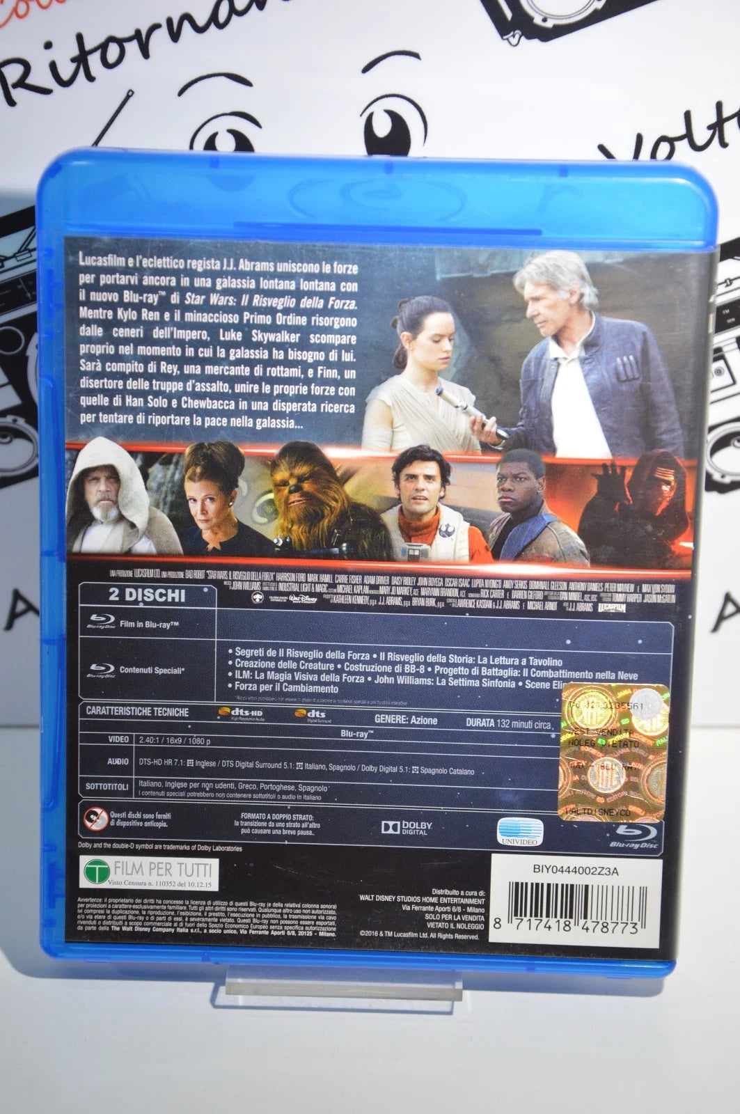 Star Wars Il risveglio della forza Blu-Ray