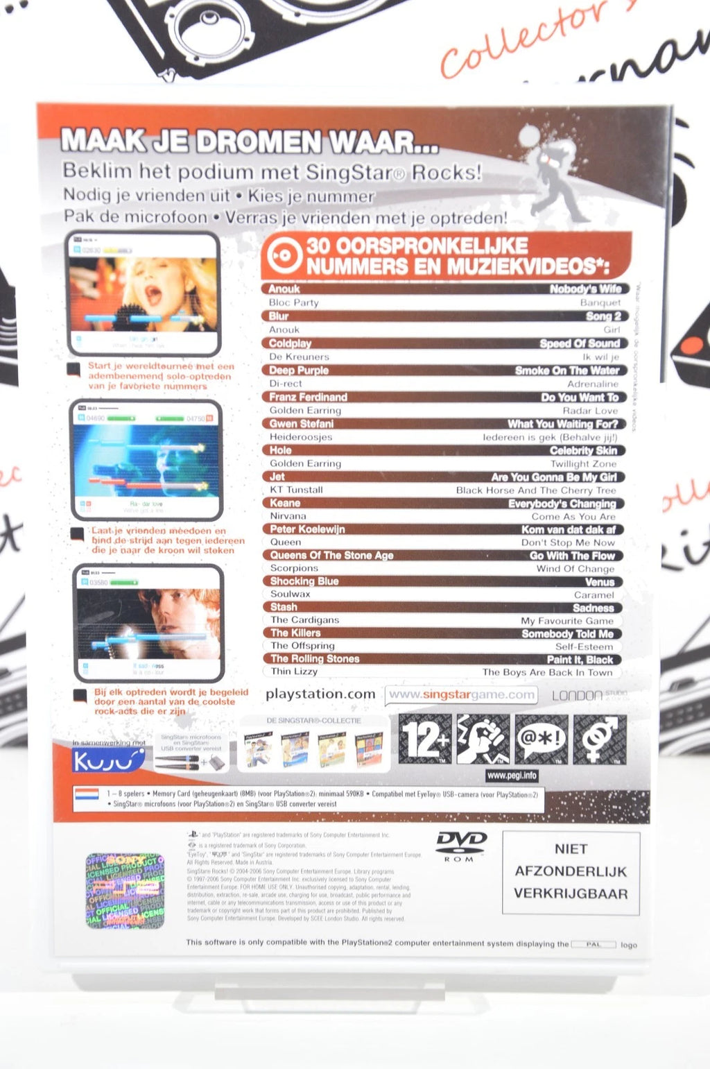 Singstar Rocks Playstation 2