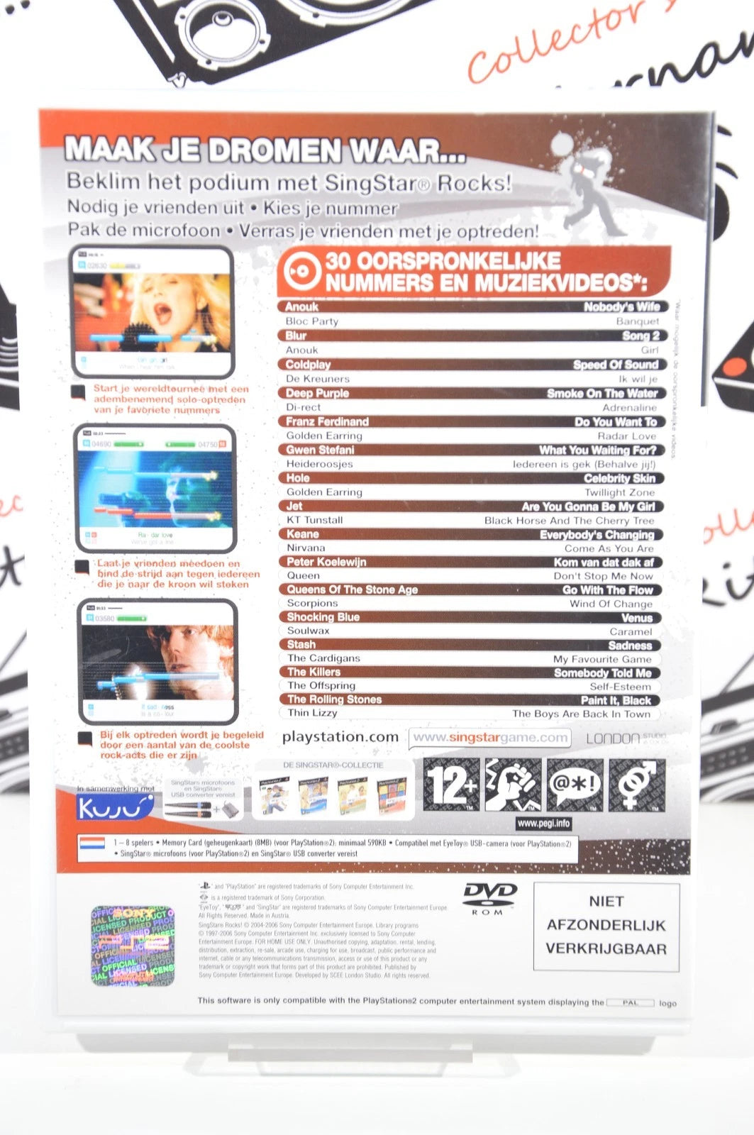 Singstar Rocks Playstation 2