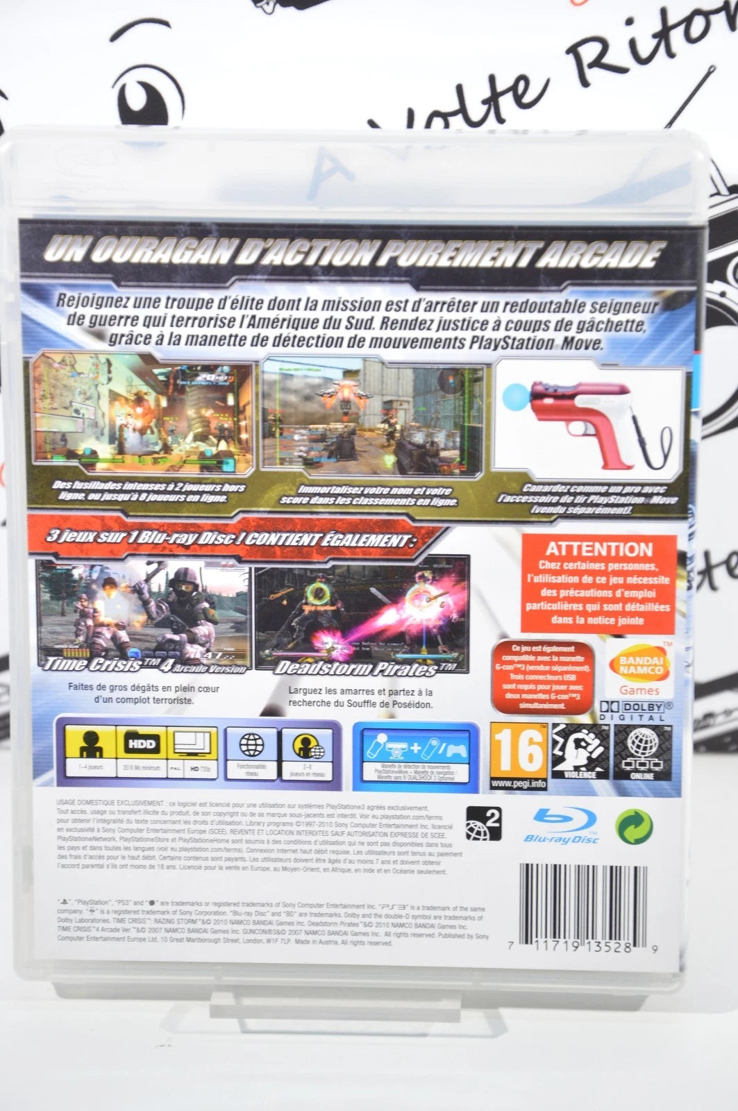 Time crisis Razing storm Playstation 3