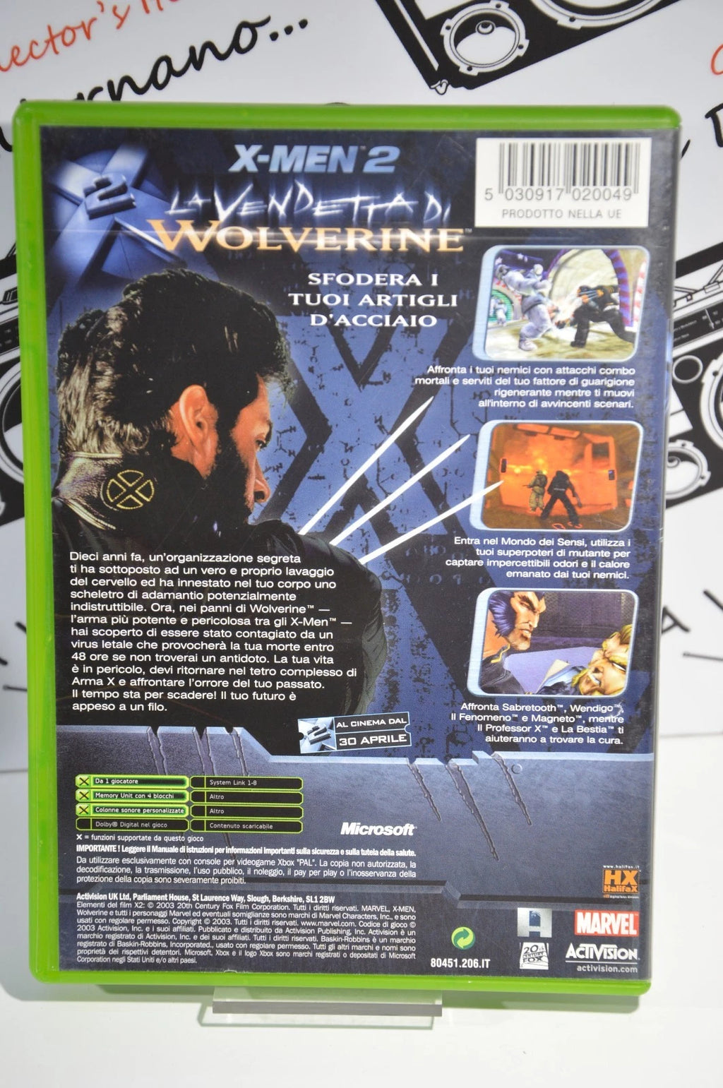 X-Men 2 la vendetta di Wolverine Xbox
