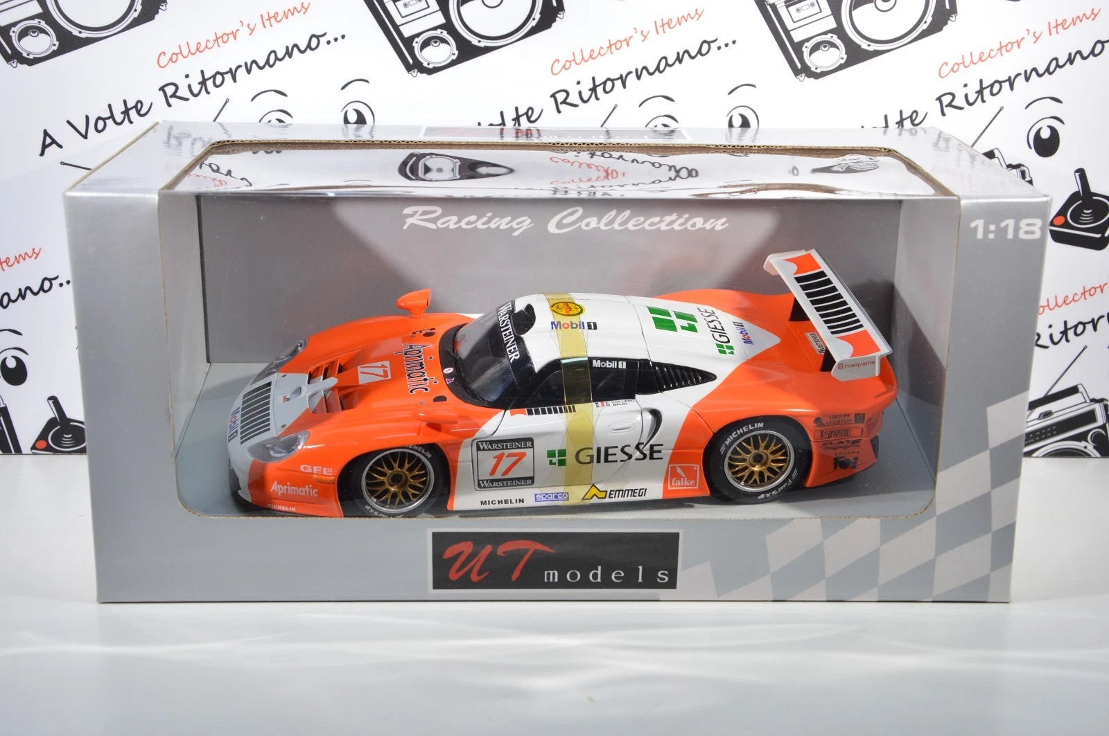 Porsche 911 GT1 Collard/Baldi Ut models 1:18
