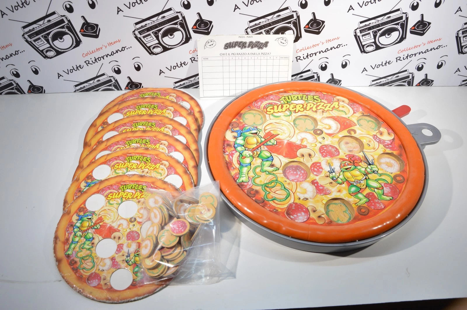 Tartarughe ninja alla riscossa Super Pizza gioco da tavolo