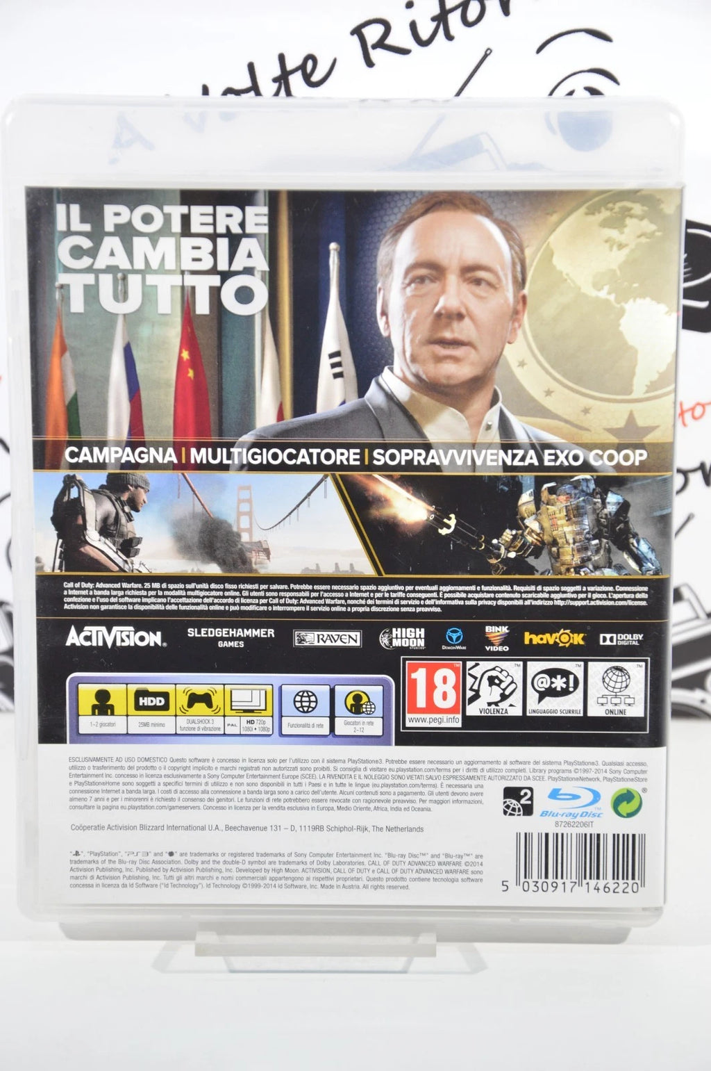 Call of Duty advanced Warfare Playstation 3