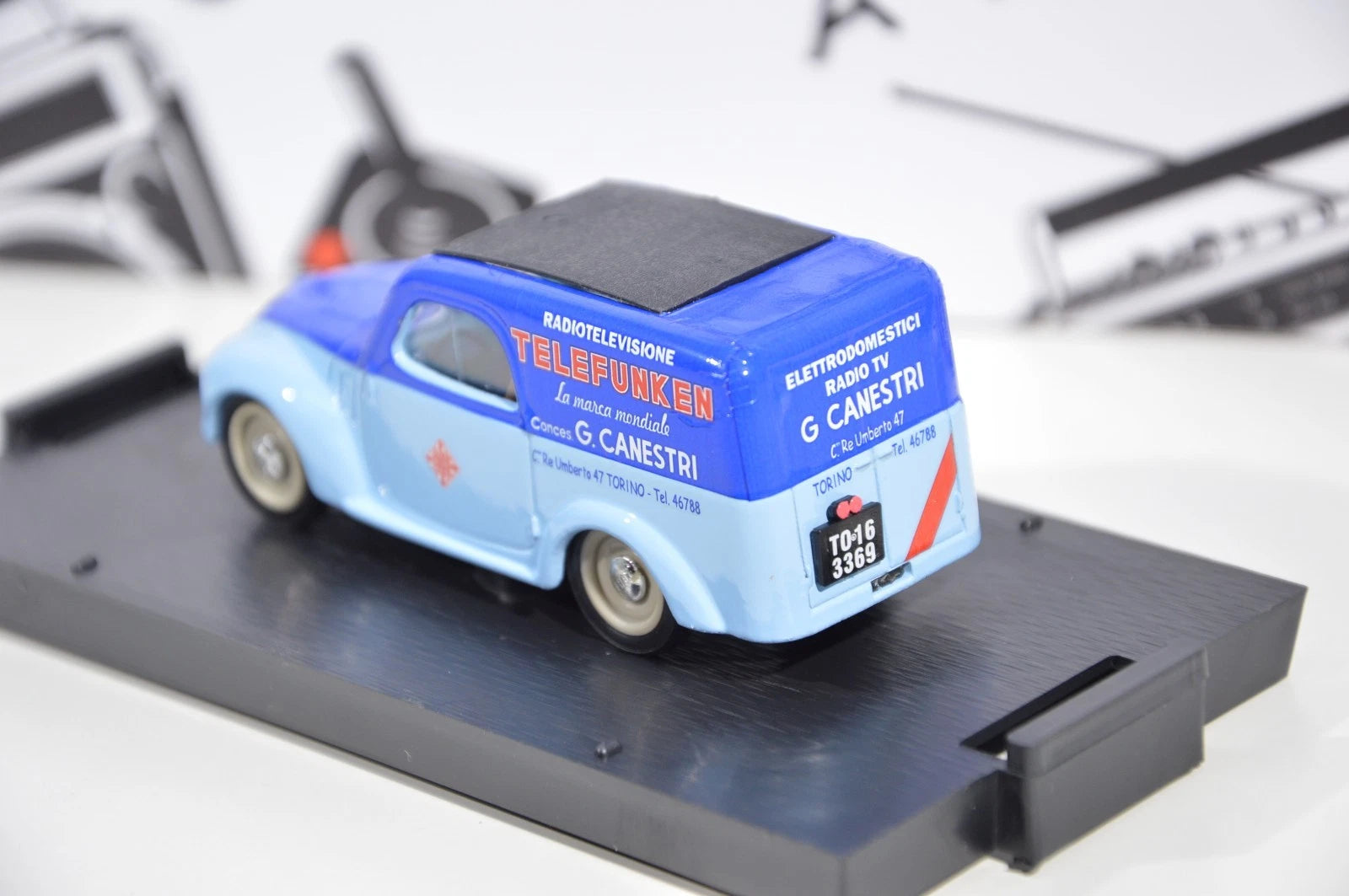 Fiat 500C Belvedere Telefunken Brumm 1:43