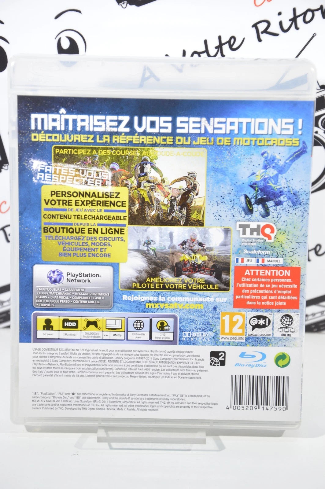 Mx vs Atv alive Playstation 3