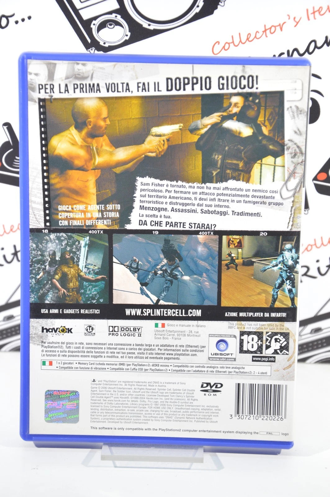 Tom Clancy's Splinter cell double agent Playstation 2