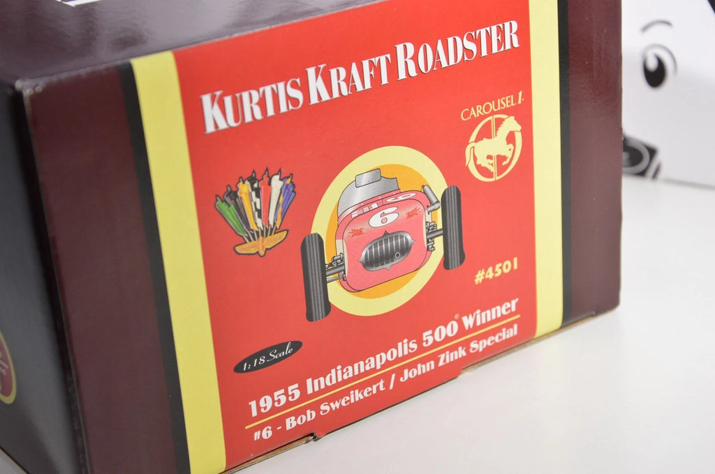Carousel 1 Kurtis Kraft Roadster scala 1:18 1955 Indianapolis 500
