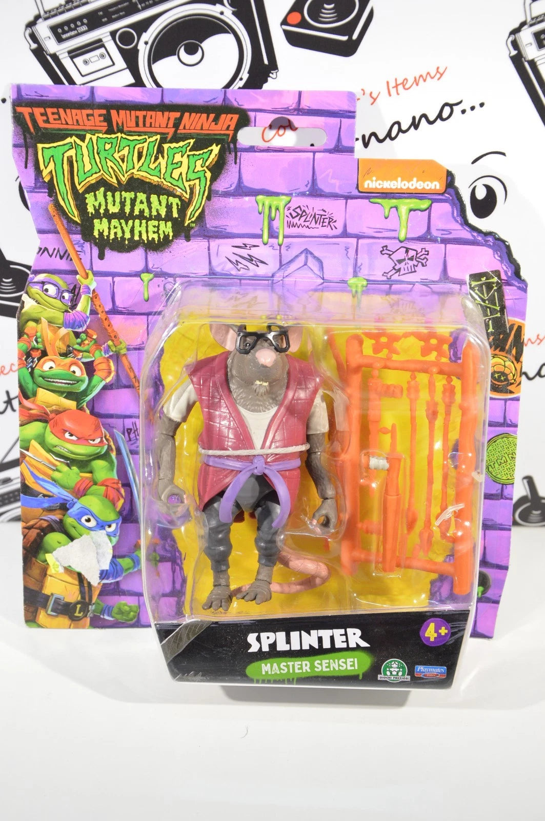 Splinter Mutant Mayhem Playmates toys