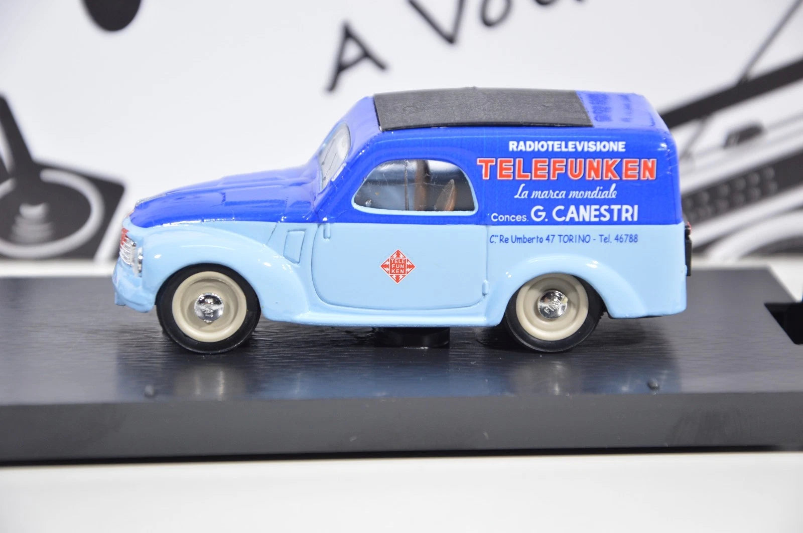 Fiat 500C Belvedere Telefunken Brumm 1:43