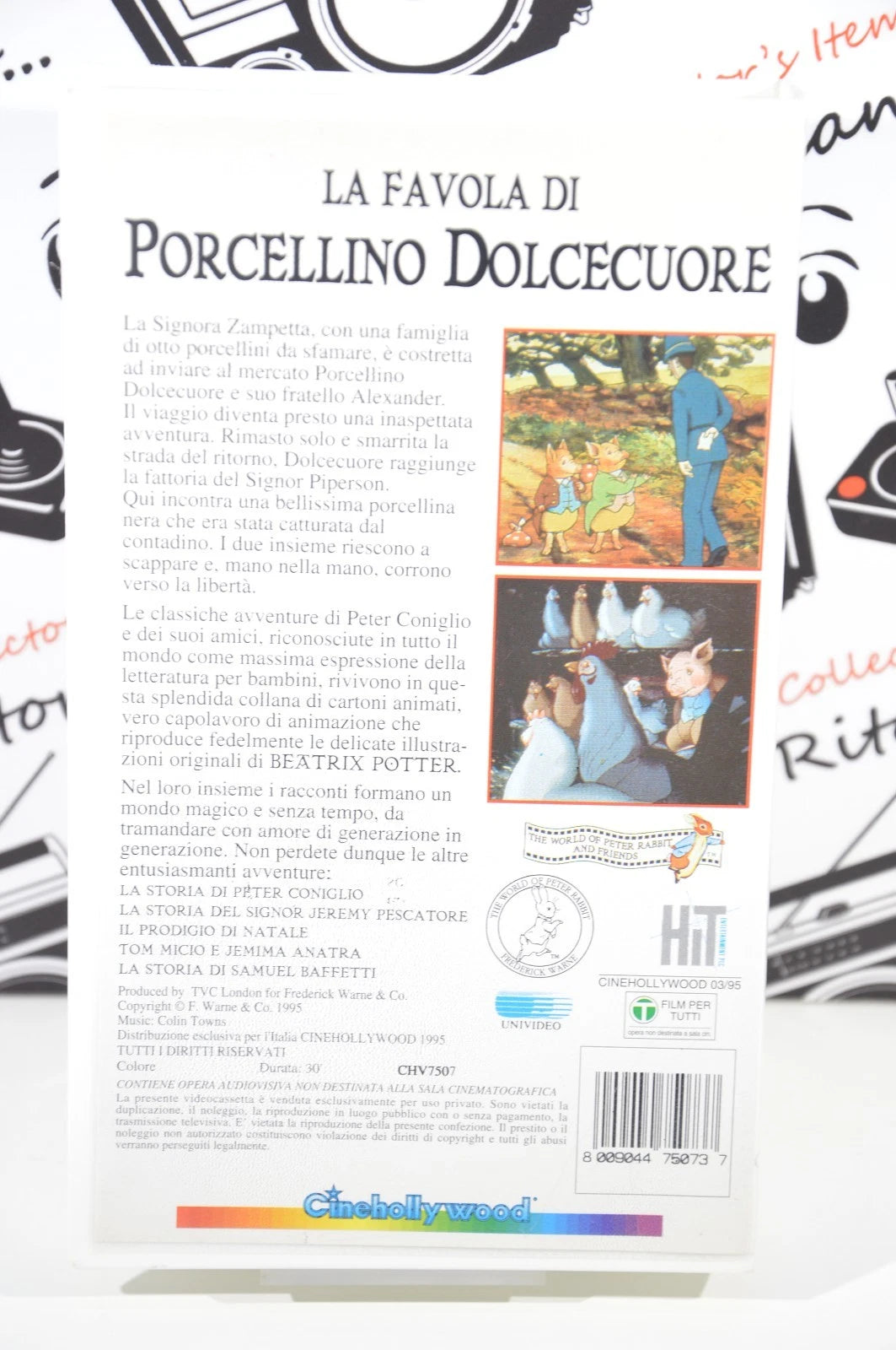 La favola di porcellino Dolcecuore Vhs