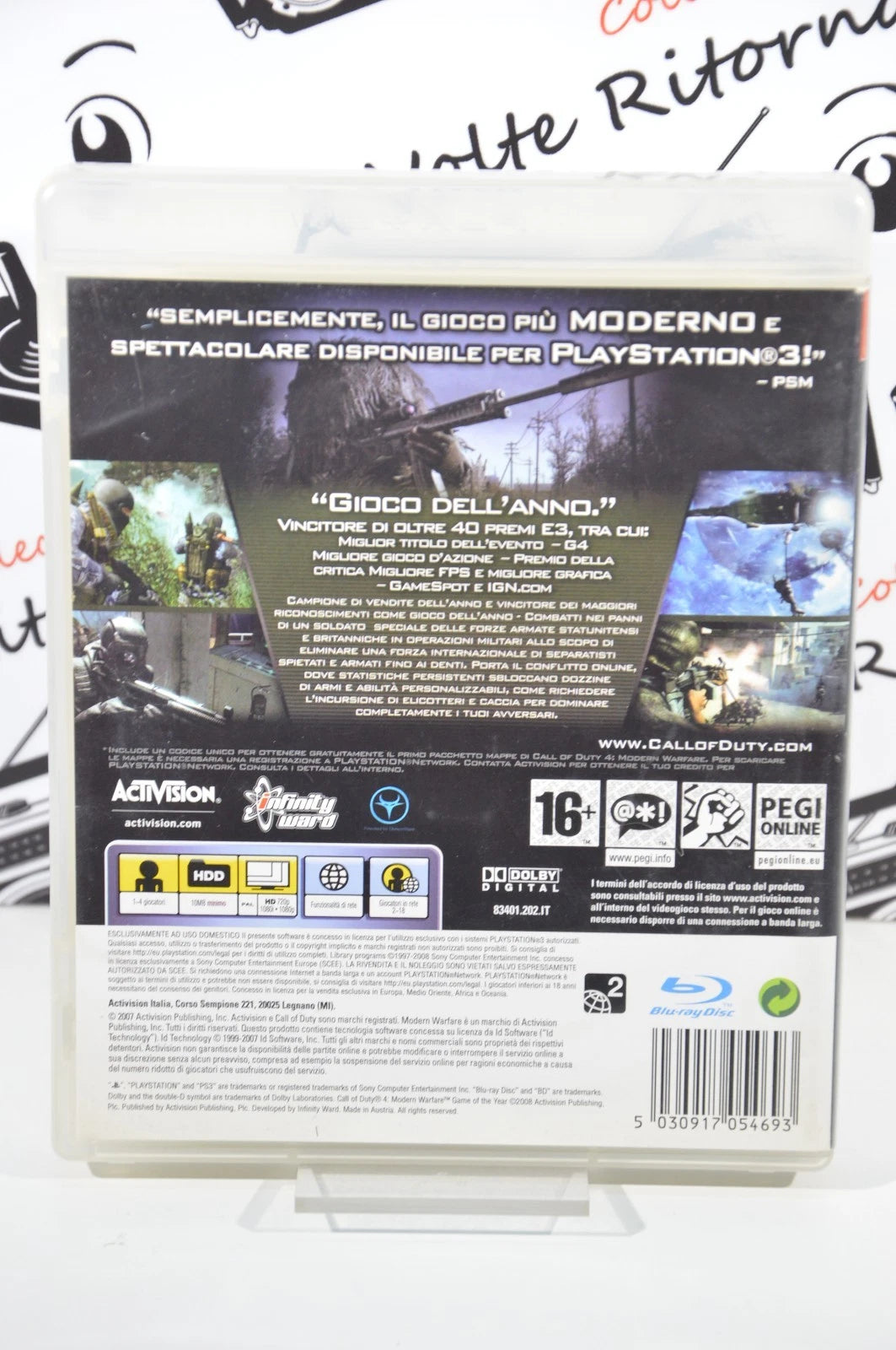 Call of duty 4 Modern warfare GOTY edition Playstation 3