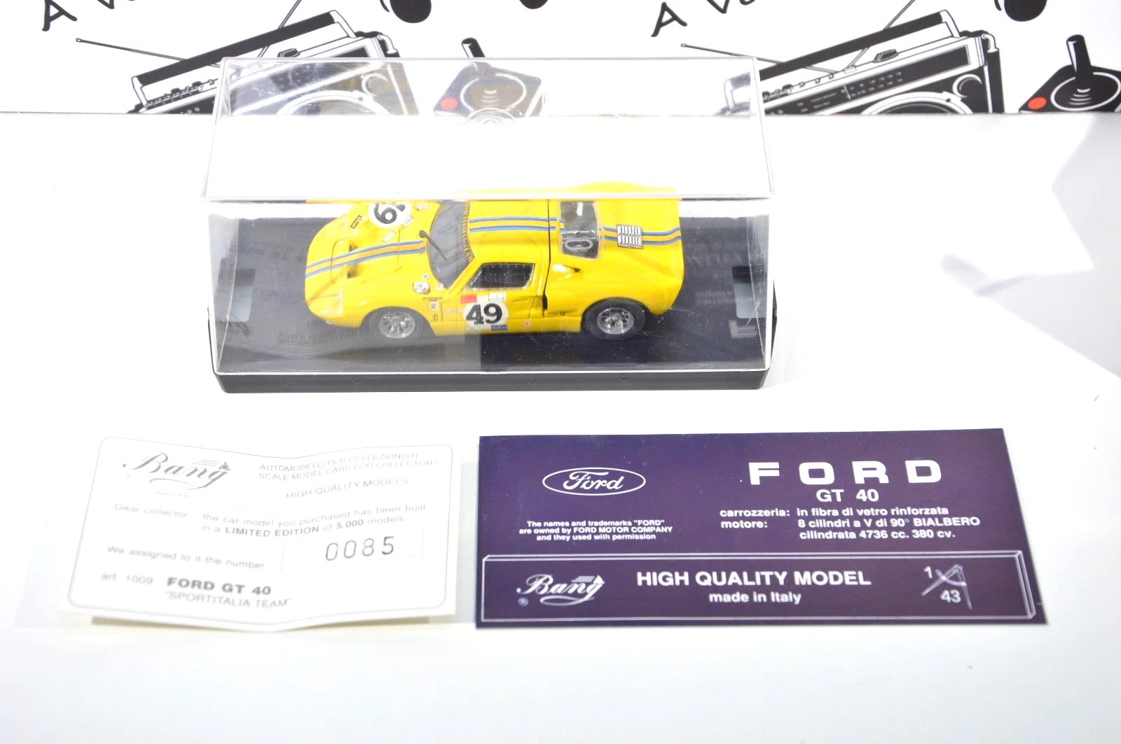 Ford GT 40 Sportitalia Team Bang