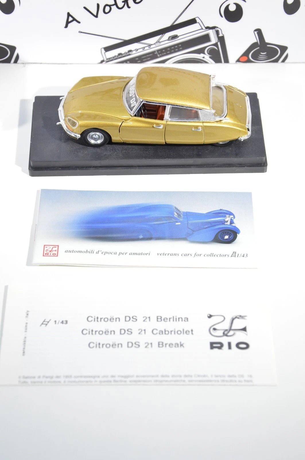Citroen Ds Gold Rio scala 1:43