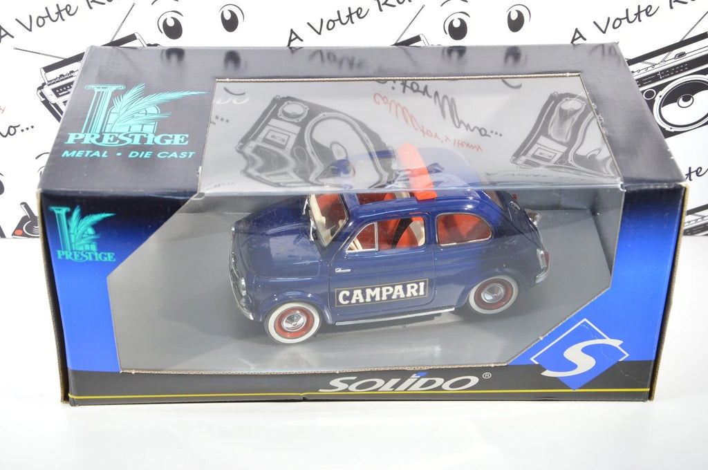 Fiat 500 Campari scala 1:16 Solido