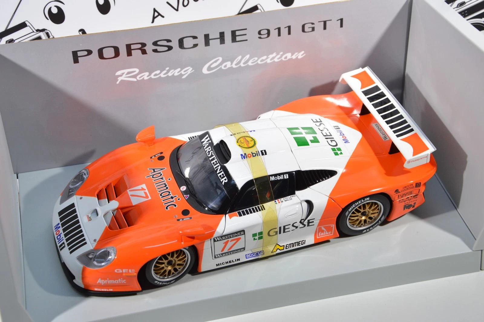 Porsche 911 GT1 Collard/Baldi Ut models 1:18