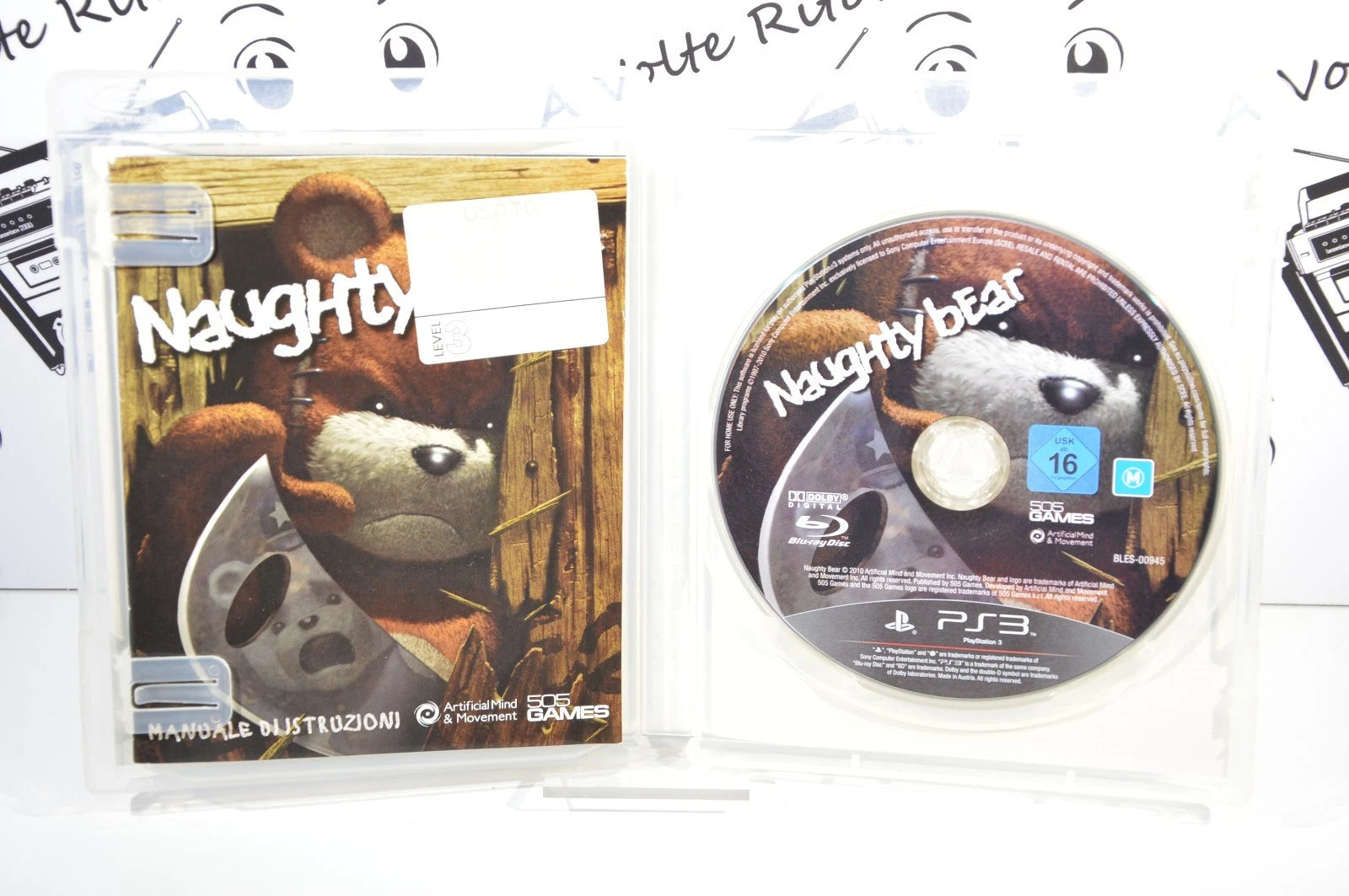 Naughty bear Playstation 3