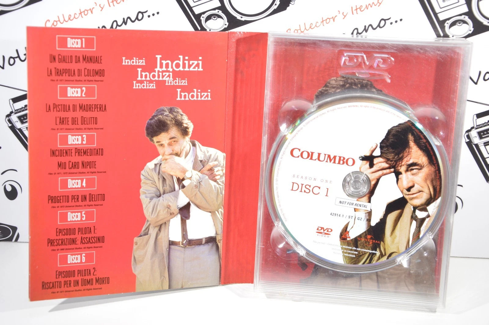 Colombo stagione 1 cofanetto Dvd