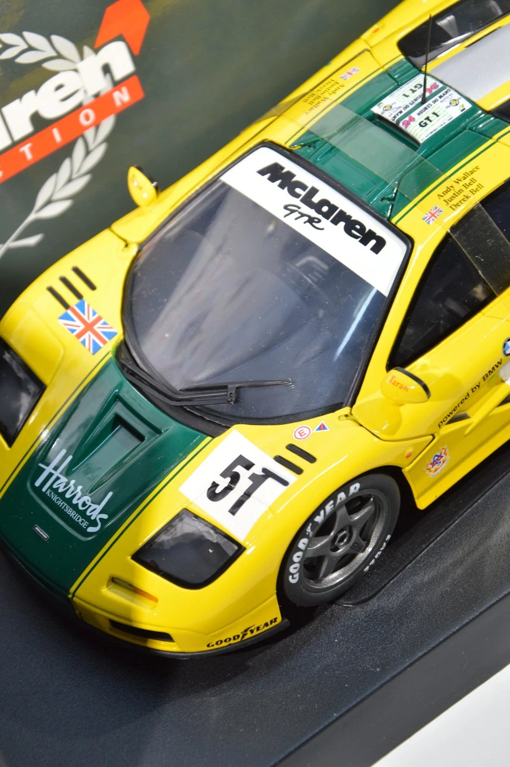 Mclaren F1 Gtr Mach one Paul's model art scala 1:18