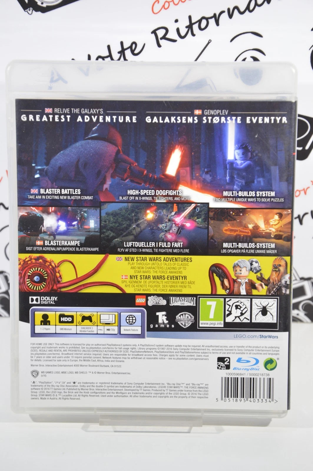 Lego Star wars il risveglio della forza Playstation 3