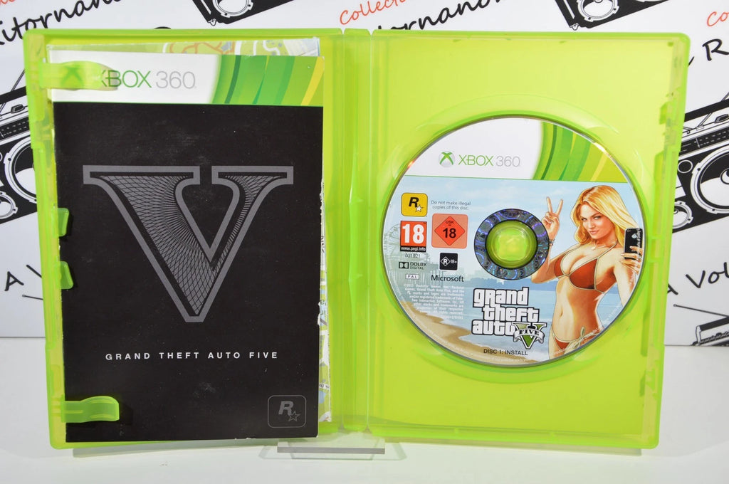 Grand Theft auto V Xbox 360 con mappa
