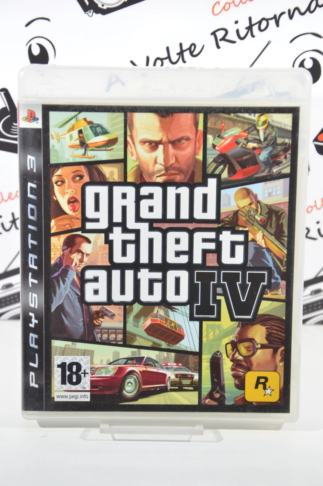 Grand Theft Auto IV Playstation 3 con mappa