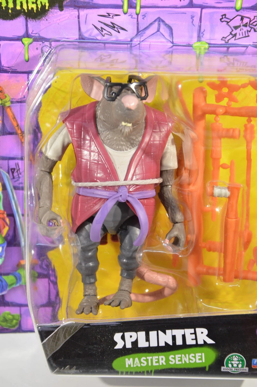 Splinter Mutant Mayhem Playmates toys