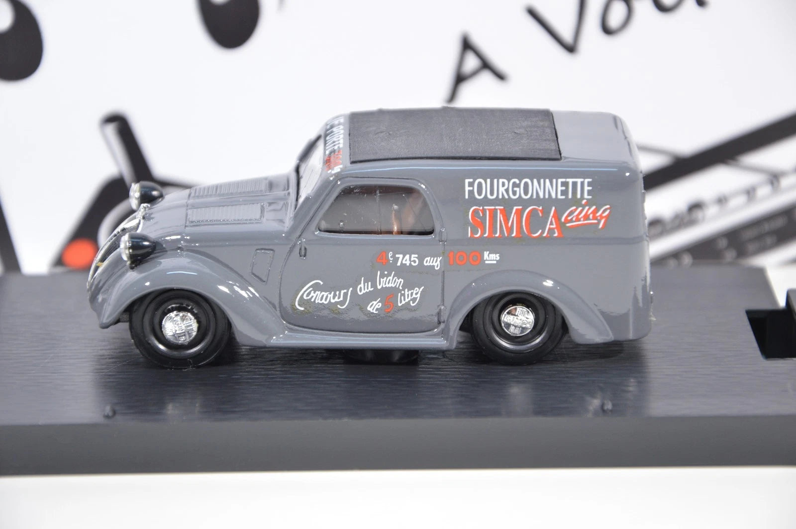 Simca 5 Furgoncino Salone Parigi 1936