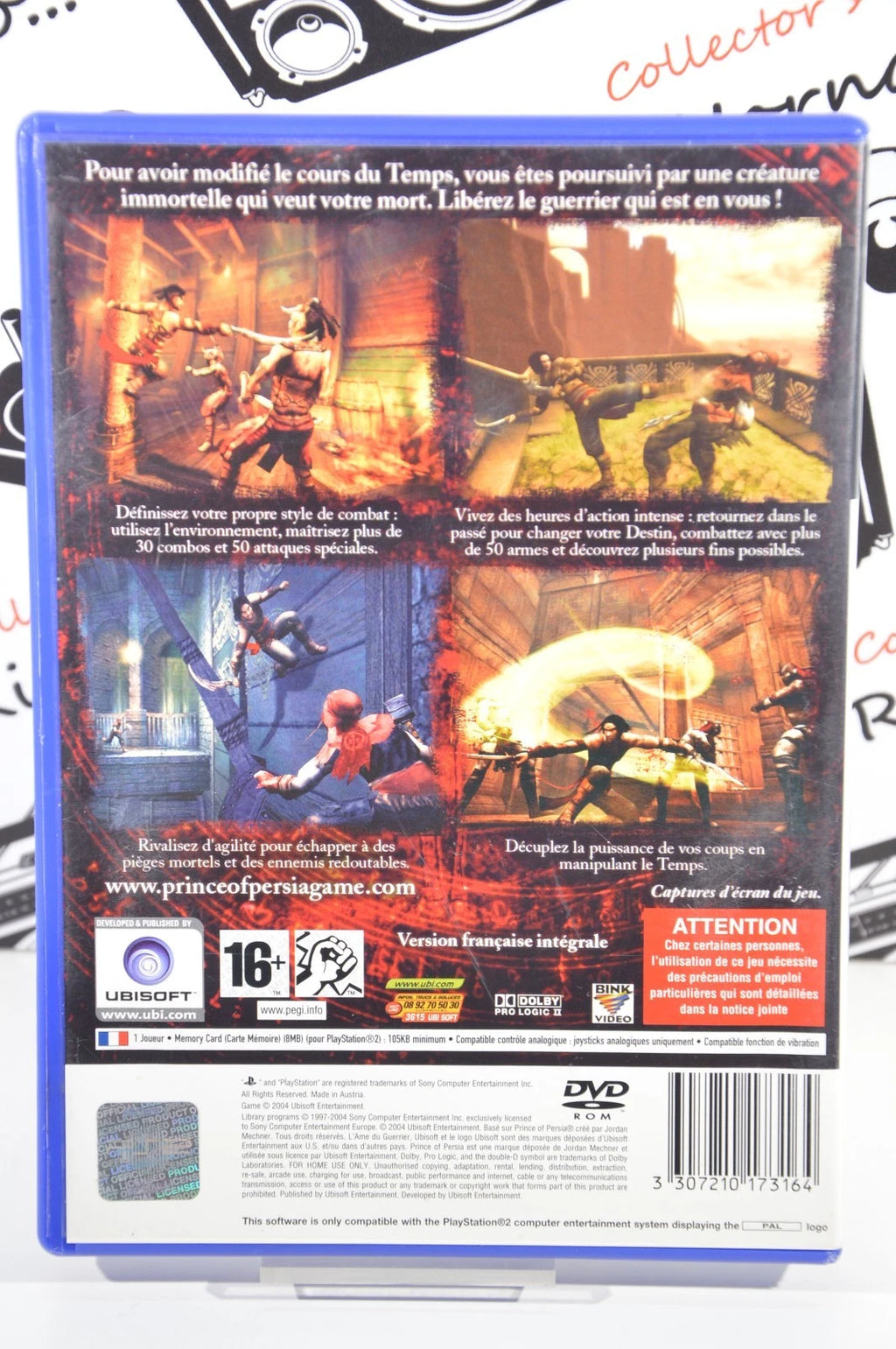 Prince of Persia warrior within Playstation 2