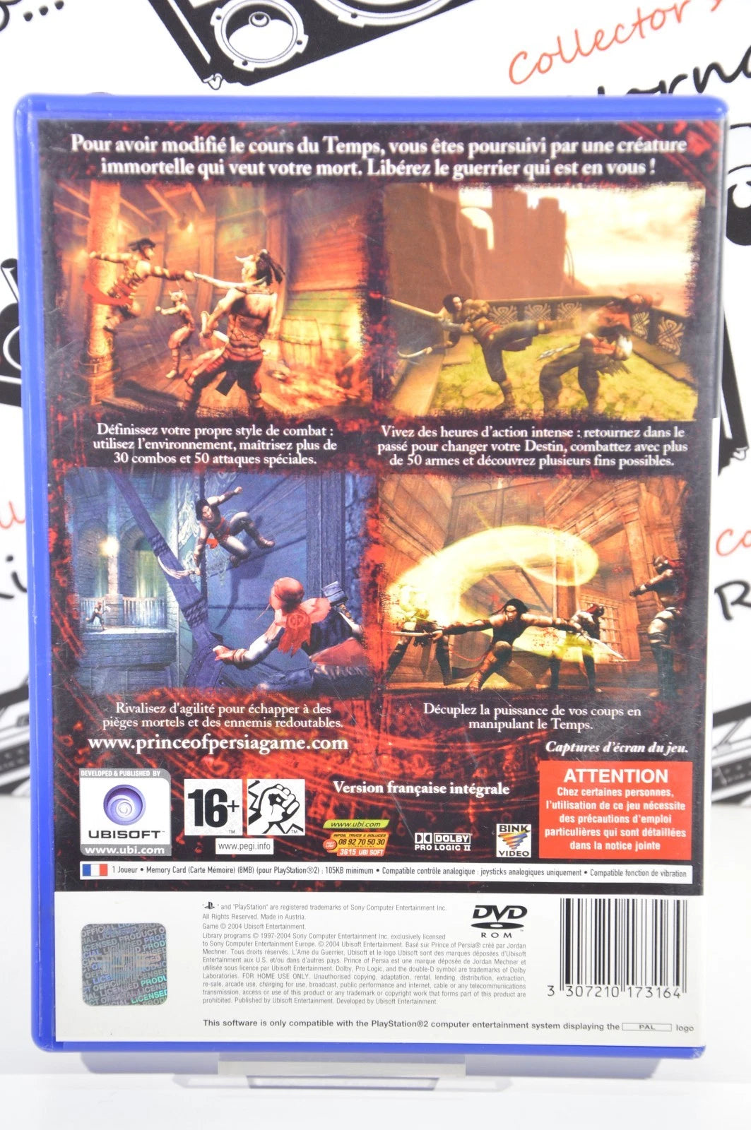 Prince of Persia warrior within Playstation 2