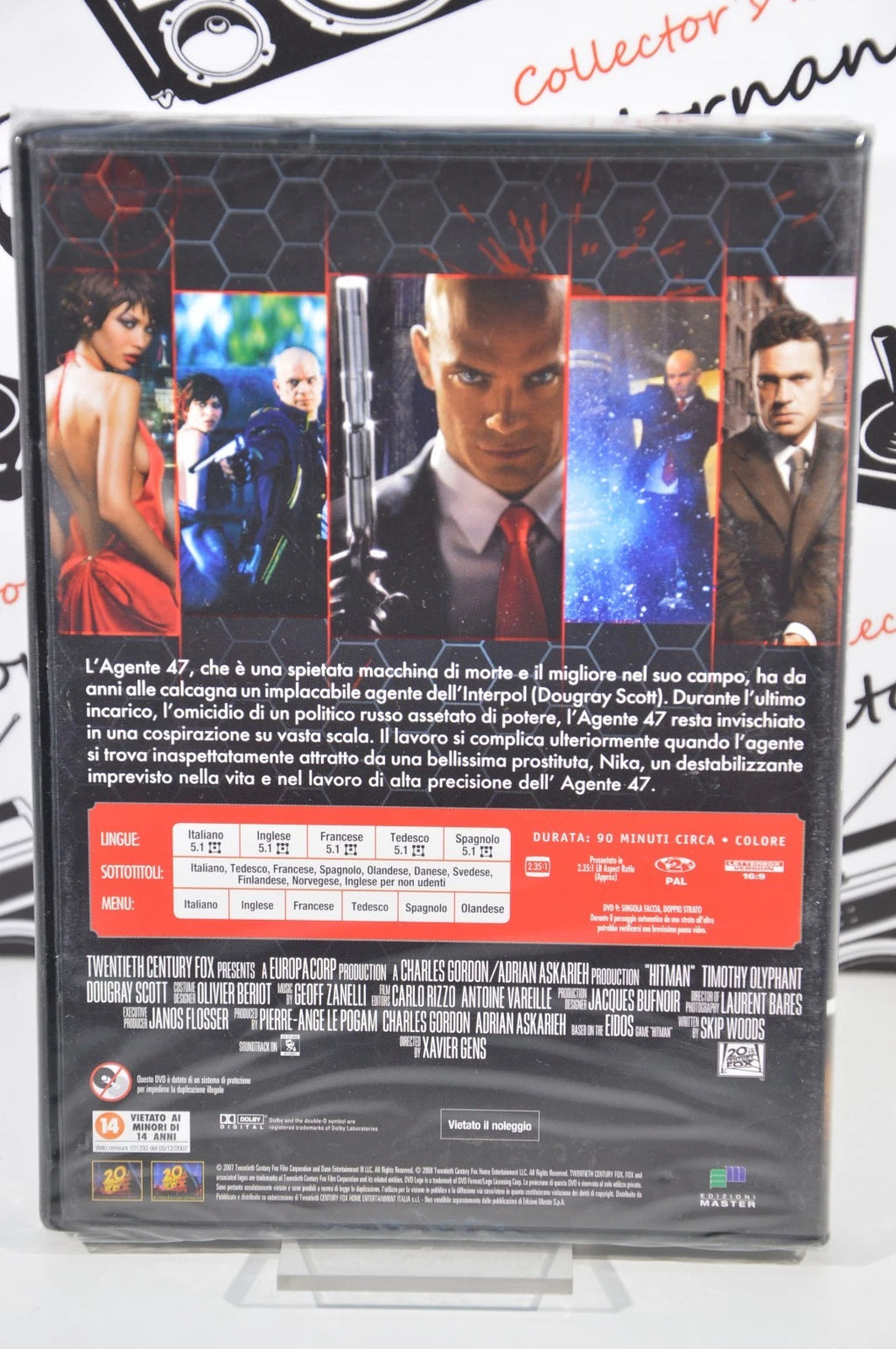 Hitman l'assassino Dvd