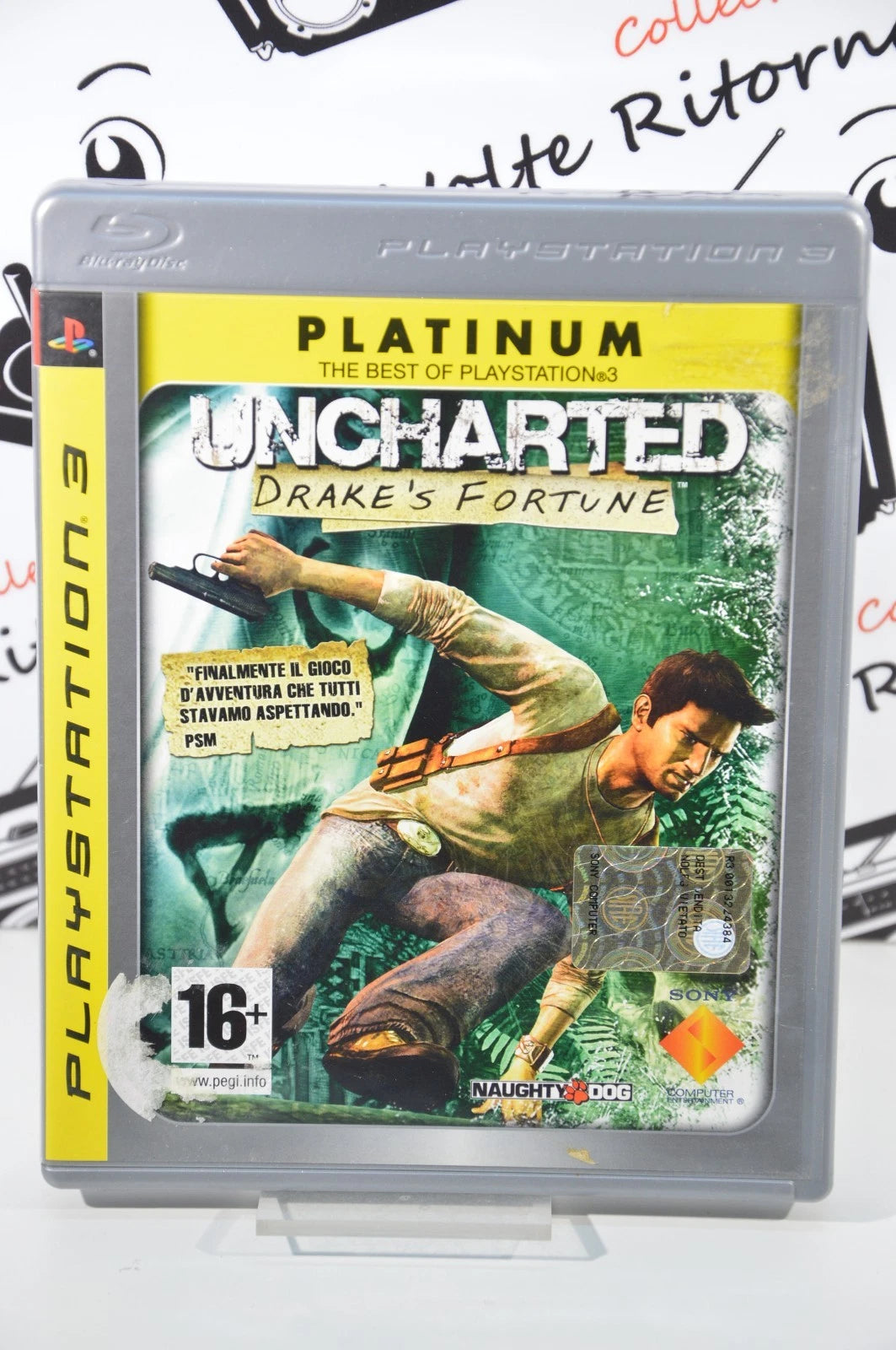 Uncharted Drake's fortune platinum Playstation 3