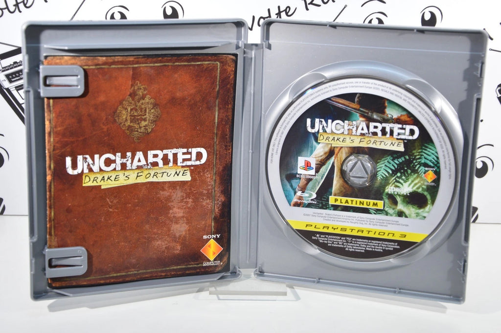 Uncharted Drake's fortune platinum Playstation 3