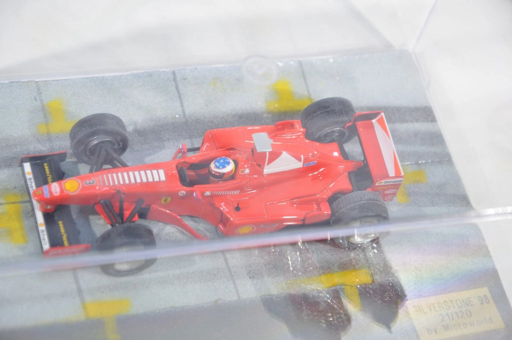 Diorama Ferrari Silverstone 1998 Microworld 1:43