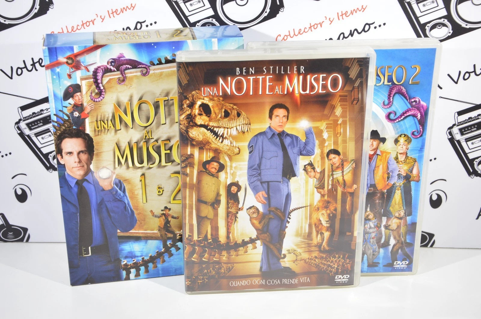 Una notte al museo 1 e 2 cofanetto Dvd