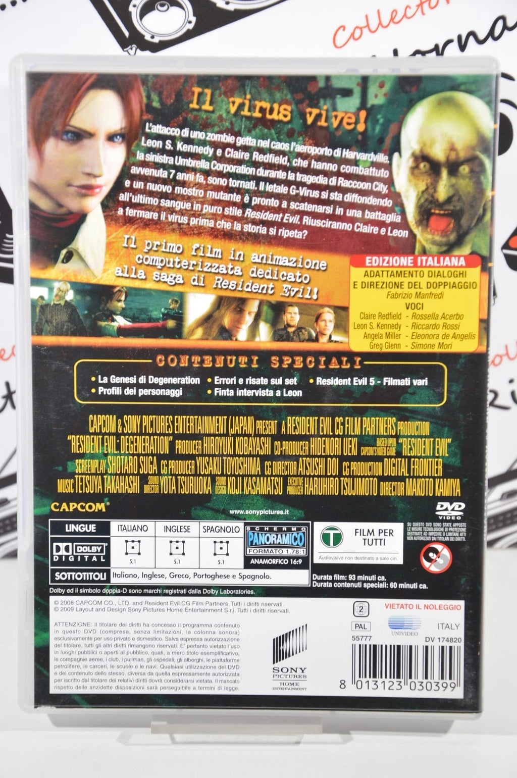 Resident evil degeneration Dvd