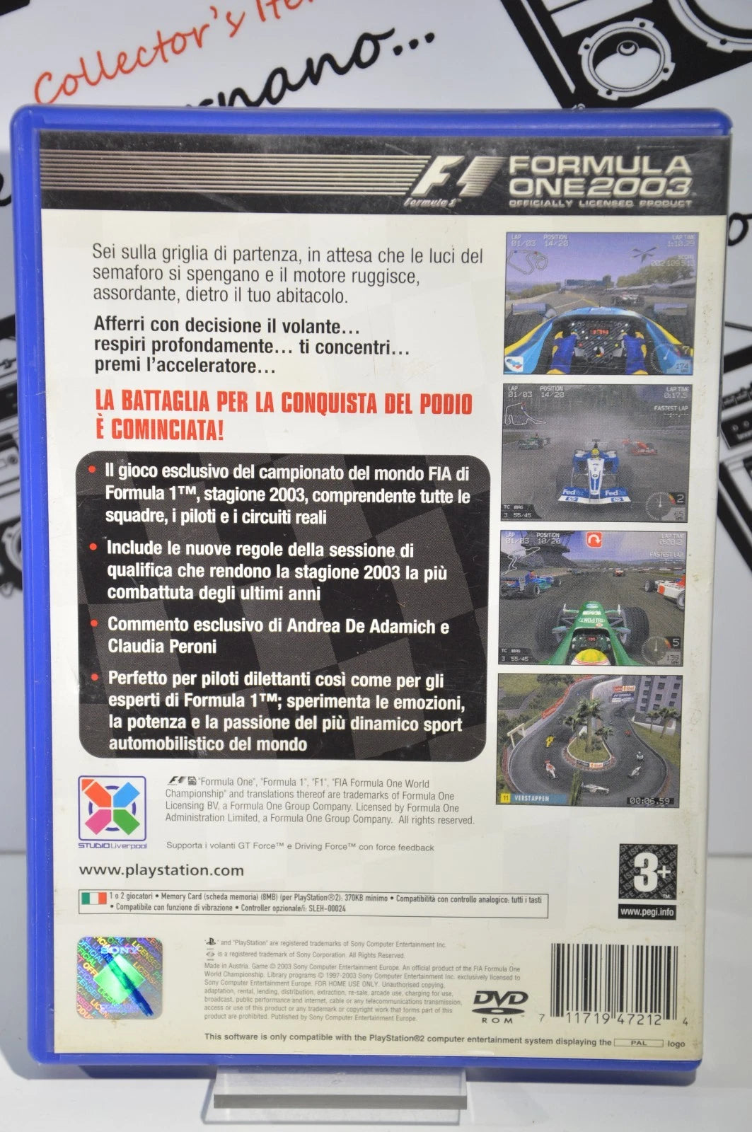 Formula one 2003 Playstation 2