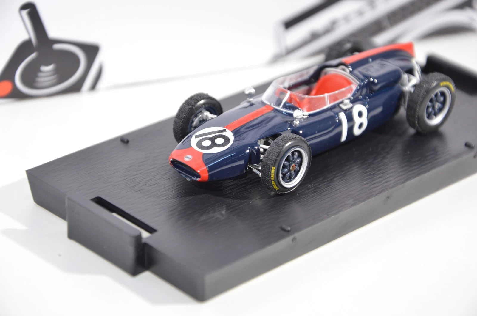 Cooper T53 Gp Germania 1961 J. Surtees Brumm scala 1/43