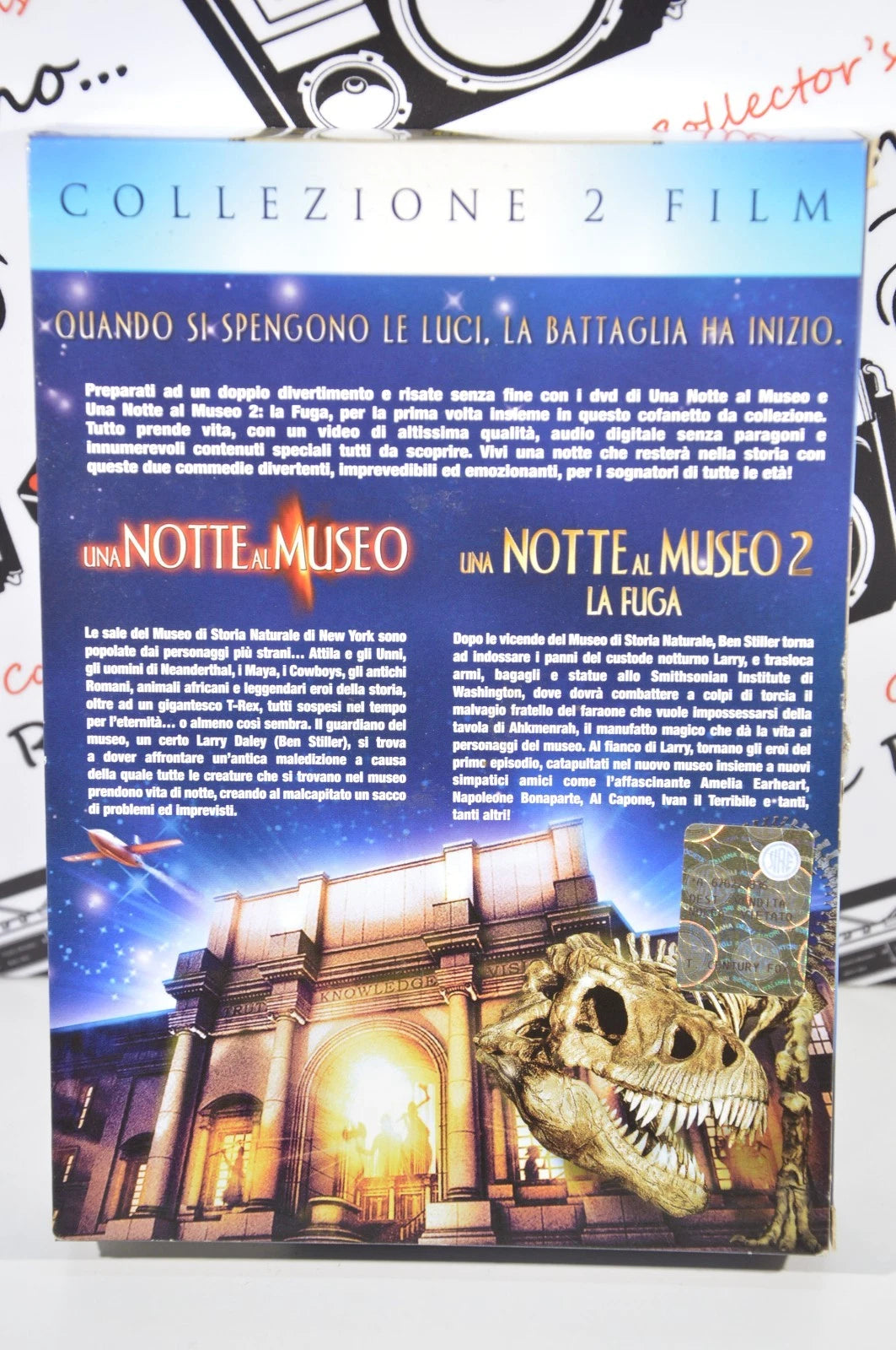 Una notte al museo 1 e 2 cofanetto Dvd