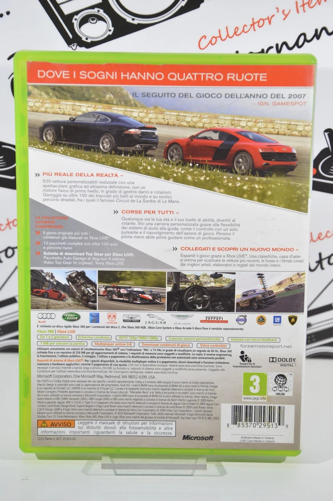 Forza Motorsport 3 collezione ultimate Xbox 360
