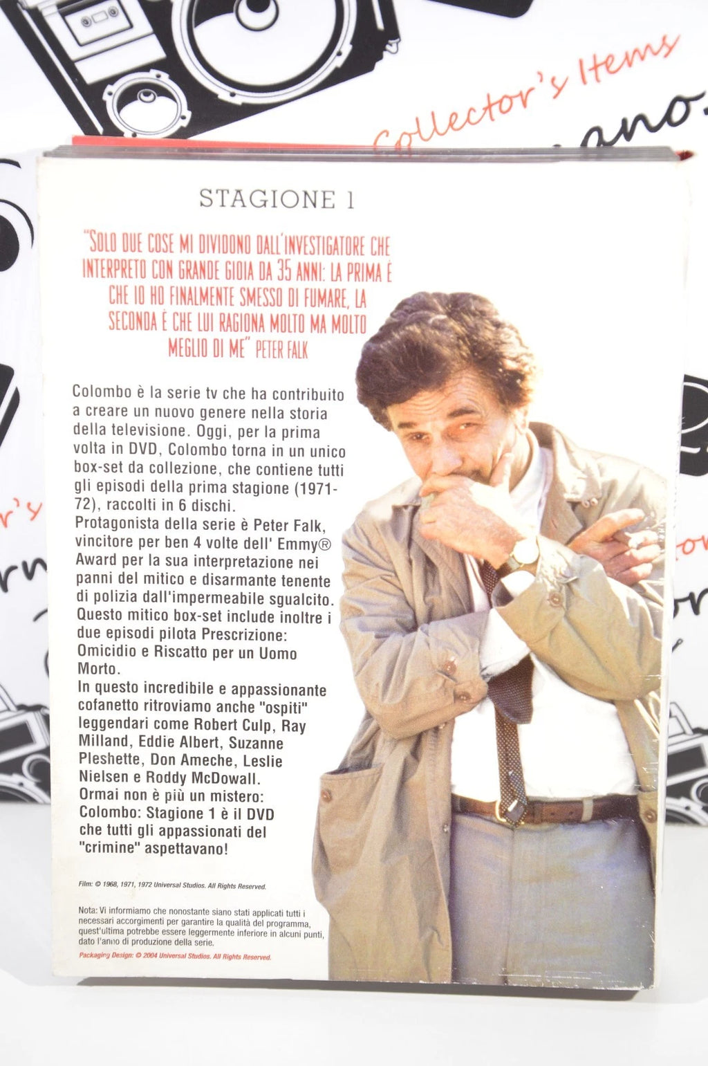 Colombo stagione 1 cofanetto Dvd
