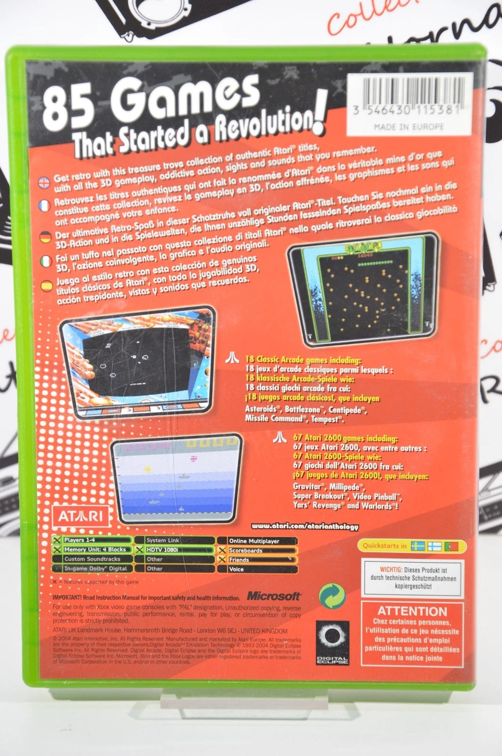 Atari anthology Xbox